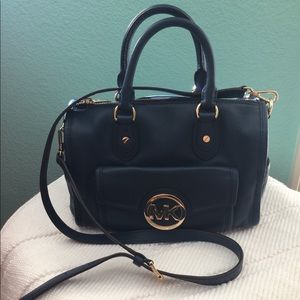Navy blue Michael Kors bag